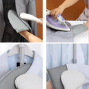 Mini Handheld Ironing Board Pad – Heat-Resistant Anti-Scald Ironing Glove with Washable Cover (Sleeves & Collars)