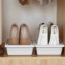 Space-Saving Shoe Cabinet Organiser – Oblique Plug-In Shoe Storage Rack (1–3PCS) with Integrated Shoe Box