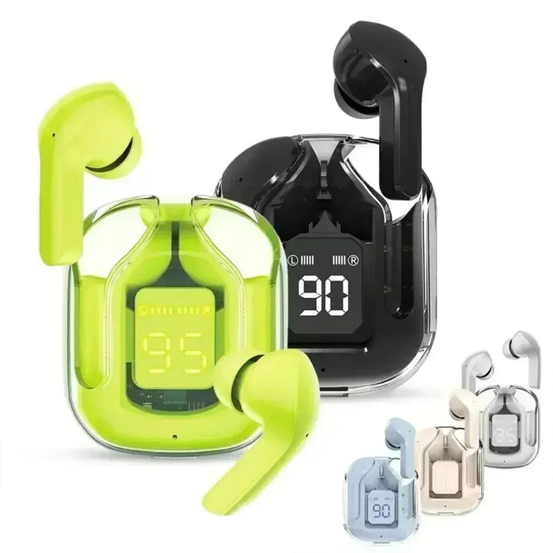 Fone de ouvido sem fio TWS Bluetooth 5.3 Fones de ouvido esportivos para jogos Fones de ouvido com redução de ruído Controle de toque de graves para Allphone