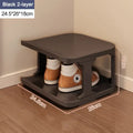 Multi-Layer Shoe Rack – Space-Saving Plastic Shoe Organizer with Large Capacity for Entrance, Closet & Home Storage 🏠