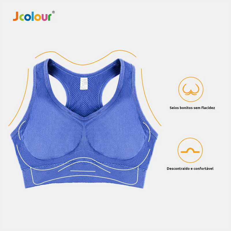 Sutiã Push-Up Sem Aro com Bojo 3/4 – Conforto e Modelagem Natural