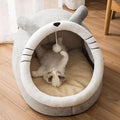 Cosy Deep Sleep Cat Bed – Foldable, Washable & Adorably Designed Hideaway Cave 🐾