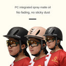 Ultralight Adjustable Equestrian Riding Helmet (50–61cm) – Ventilated Safety Helmet with Removable Brim