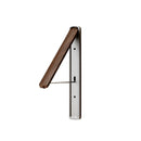 Folding Wall-Mounted Clothes Drying Rack – Stretchable Invisible Balcony Airer (No-Drill Aluminium Hanging Pole)