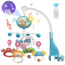 Yokibo Musical Baby Crib Mobile – Lights, Star Projection & Remote Control with 400 Melodies (0+ Months)