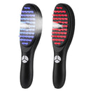 Electric Scalp Massage Comb – Red & Blue Light Therapy Hair Care Device