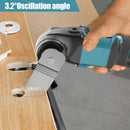 Cordless Oscillating Multi-Tool (Brushless) – 4° Oscillation Angle, 26 Accessories & 2× 3.0Ah Batteries