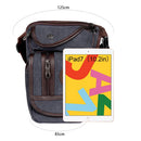 Equestrian Drop Leg Bag – Large Capacity Canvas & Nylon Waist Pack for Horse Riding, Hiking & Outdoor Sports