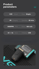 VGR V-375 Professional Foil Shaver – Rechargeable Electric Razor & Beard Trimmer for Men