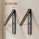 Folding Wall-Mounted Clothes Drying Rack – Stretchable Invisible Balcony Airer (No-Drill Aluminium Hanging Pole)