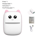 Portable Mini Cat Thermal Printer – Wireless Bluetooth Pocket Printer