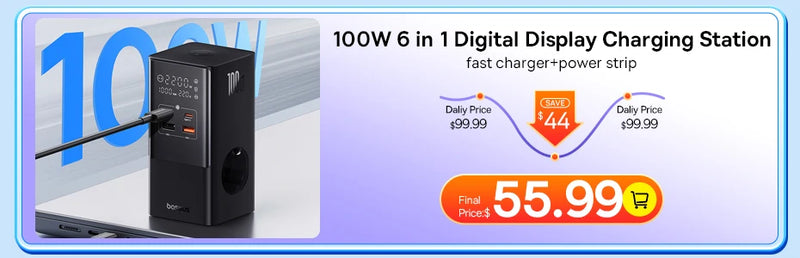 Baseus Swan 3-in-1 Magnetic Wireless Charger Stand | 20 W Fast Charging Station for iPhone 15/14 Pro, AirPods & Apple Watch