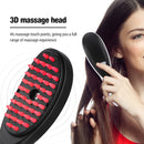 Electric Scalp Massage Comb – Red & Blue Light Therapy Hair Care Device