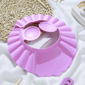 Baby Shower Soft Cap – Adjustable Hair Wash Hat with Ear & Eye Protection for Kids Bath Time