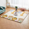 Non-Toxic Baby Crawling Play Mat – Foldable EPE Foam Activity Rug for Infants and Kids (5 Sizes Available)
