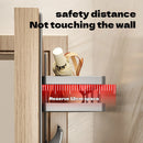 Easy-Install Over-The-Door Storage Rack – 6 Hook Metal Organiser