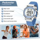 Hearkent Women’s Pedometer Sports Watch – Step Counter, Calories & Miles Tracker (No App, No Bluetooth)