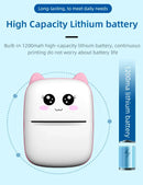 Portable Mini Cat Thermal Printer – Wireless Bluetooth Pocket Printer