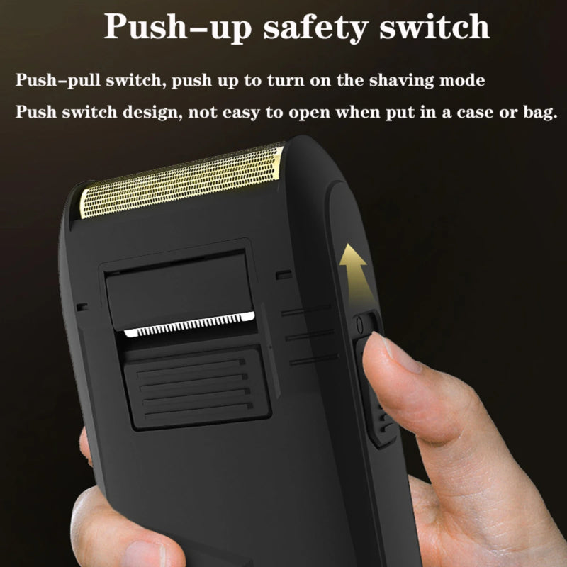 VGR V-375 Professional Foil Shaver – Rechargeable Electric Razor & Beard Trimmer for Men