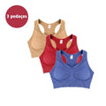 Sutiã Push-Up Sem Aro com Bojo 3/4 – Conforto e Modelagem Natural