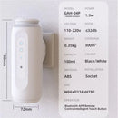 Smart Wall Plug Aroma Diffuser (300m³) – Bluetooth App Controlled Fragrance Diffuser with Timer & Adjustable Spray