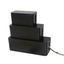 Power Strip Storage Box – Modern Cable Organiser Cover for Desktop & Home Office (Minimalist Wire Concealer)