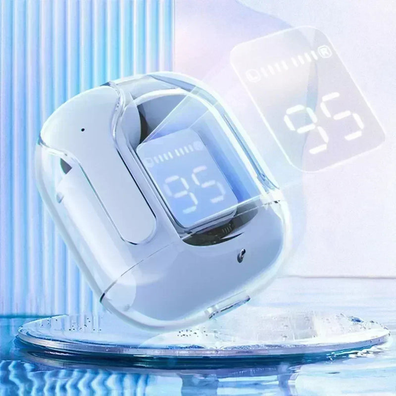 Fone de ouvido sem fio TWS Bluetooth 5.3 Fones de ouvido esportivos para jogos Fones de ouvido com redução de ruído Controle de toque de graves para Allphone