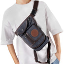 Equestrian Drop Leg Bag – Large Capacity Canvas & Nylon Waist Pack for Horse Riding, Hiking & Outdoor Sports