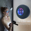Portable Bluetooth Speaker with LED – IPX4 Waterproof Mini Sound Box with Suction Cup for Bathroom & Outdoor Use