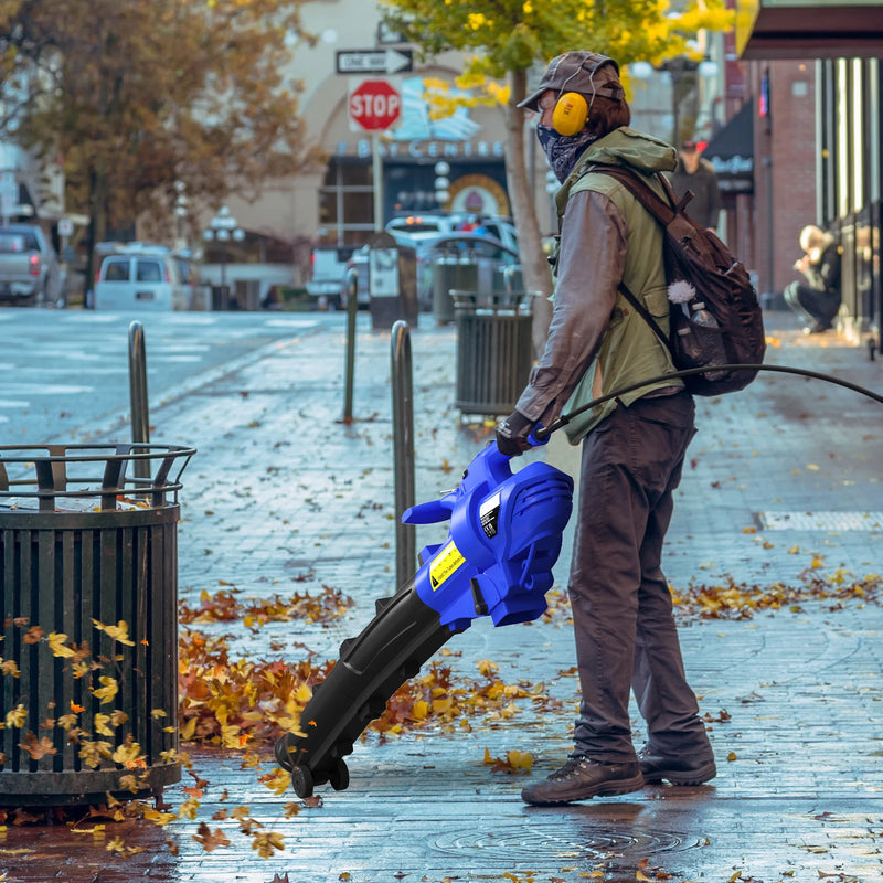 3-in-1 High-Power Garden Leaf Blower | Vacuum & Mulcher with 35 L Bag | 3500 W Outdoor Cleaning Tool