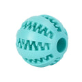 Interactive Rubber Dog Toy Ball – Chew & Treat Dispenser for Dental Cleaning and Play