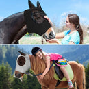 Breathable Horse Fly Mask – Comfortable Mesh Face Mask with Ear Covers for Everyday Protection