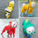 Cute Bear Dog Raincoat – Waterproof Hooded Rain Jacket for Puppies