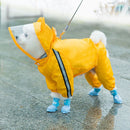 Cute Bear Dog Raincoat – Waterproof Hooded Rain Jacket for Puppies