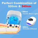USB Rechargeable Nail Care Device – 940nm Infrared & 500nm Blue Light Therapy