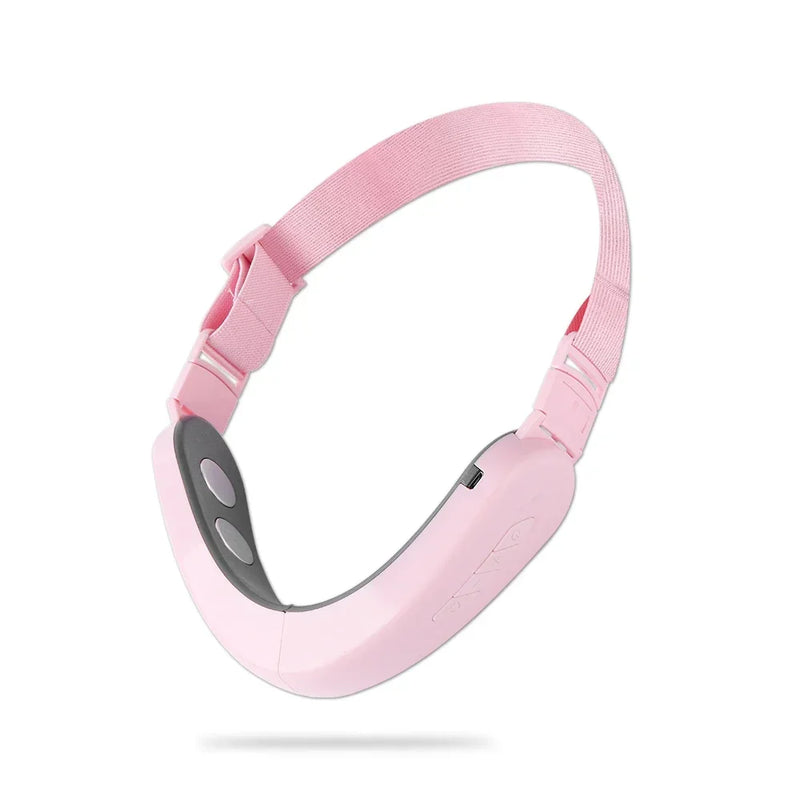 EMS Facial Lifting & V-Face Slimming Device – Double Chin Remover with LED & Microcurrent Tightening 💆‍♀️✨