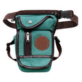 Equestrian Drop Leg Bag – Large Capacity Canvas & Nylon Waist Pack for Horse Riding, Hiking & Outdoor Sports