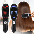 Electric Scalp Massage Comb – Red & Blue Light Therapy Hair Care Device